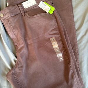 Maurices Brown Skinny Jeggings